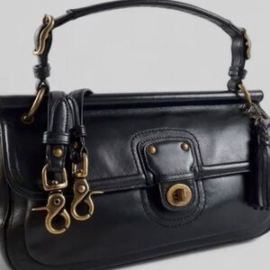 COACH Willis City Legacy Bag 2-way Handbag Shoulder Bag top handle and crossbody
